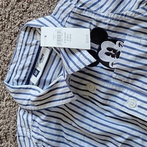 6-12 months Button Up